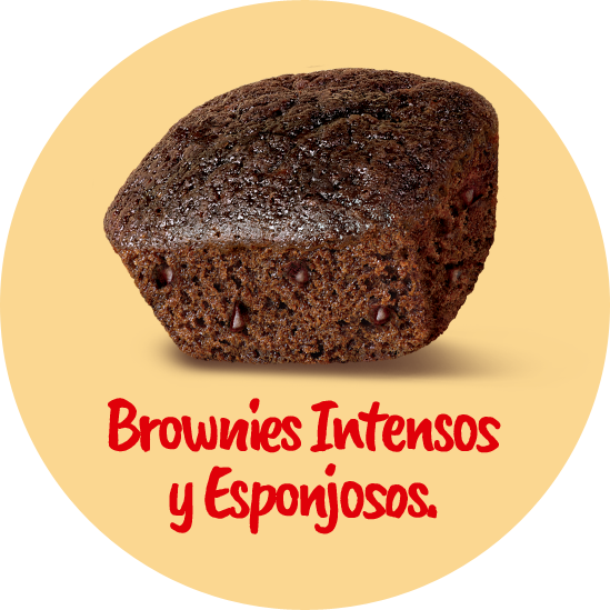brownies intensos y esponjosos