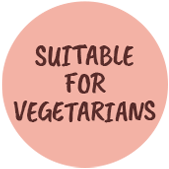 suitable for vegetarians